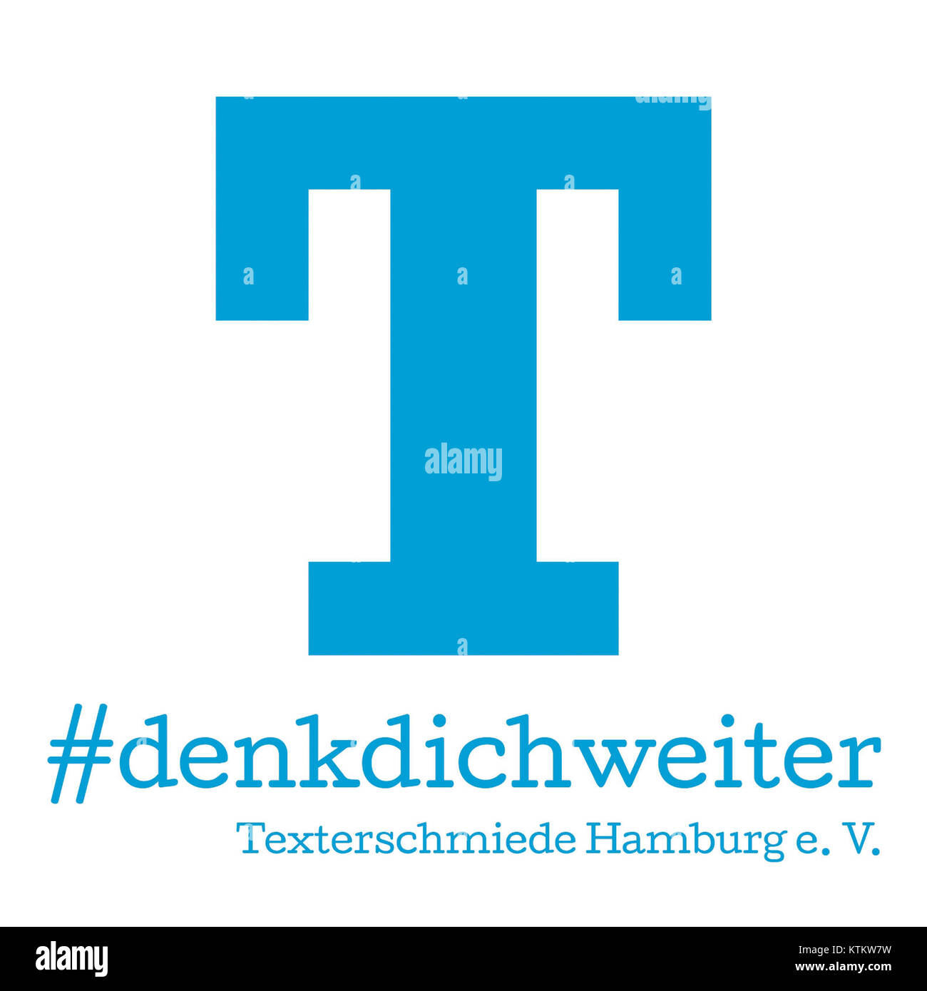 Denkdichweiter ist ein deutscher Begriff, der „weiter denken“ bedeutet. Es ist mit verschiedenen Organisationen verbunden, darunter einem YouTube-Kanal und einem Coaching-Service, die beide Neugier und persönliche Entwicklung wecken sollen. Stockfoto