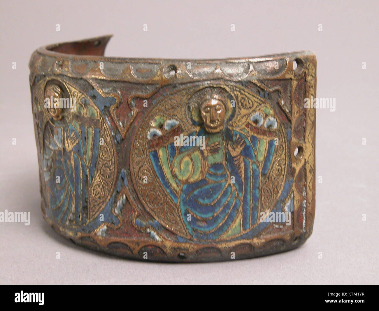 Eine Fotografie einer historischen Band oder eines Musikensembles, die Teil der Sammlung des Metropolitan Museum of Artâ ist und deren Bedeutung in der Kunst- oder Musikszene veranschaulicht. Stockfoto