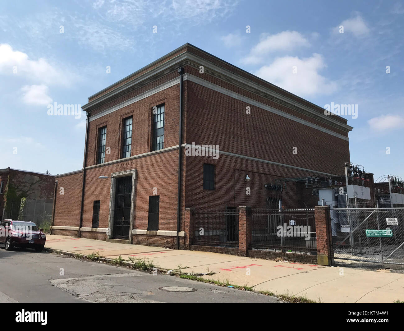 Baltimore Gas & elektrische Unterstation (1924), 2530 Woodbrook Avenue, Baltimore, MD 21217 (35549696843) Stockfoto