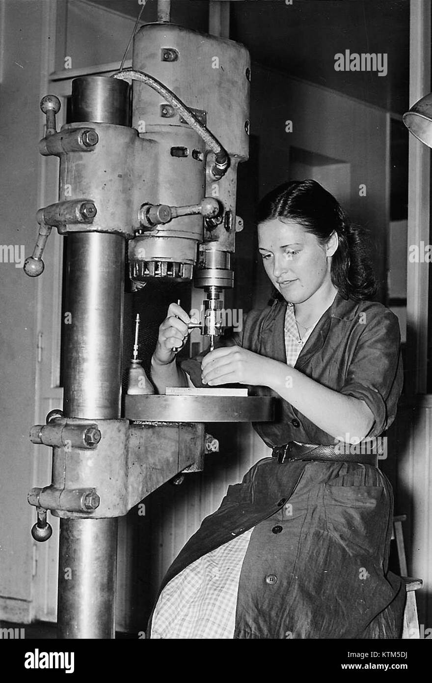 Beredskapsarbetare bezieht sich auf Personen, die in Schweden als Rettungskräfte gearbeitet haben, insbesondere in Kriegszeiten oder nationalen Krisen, die zur gesellschaftlichen Stabilität beitragen. Stockfoto