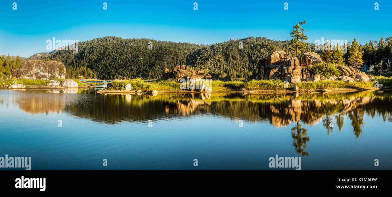 Boulder Bay, Big Bear, Lone Pine Stockfoto