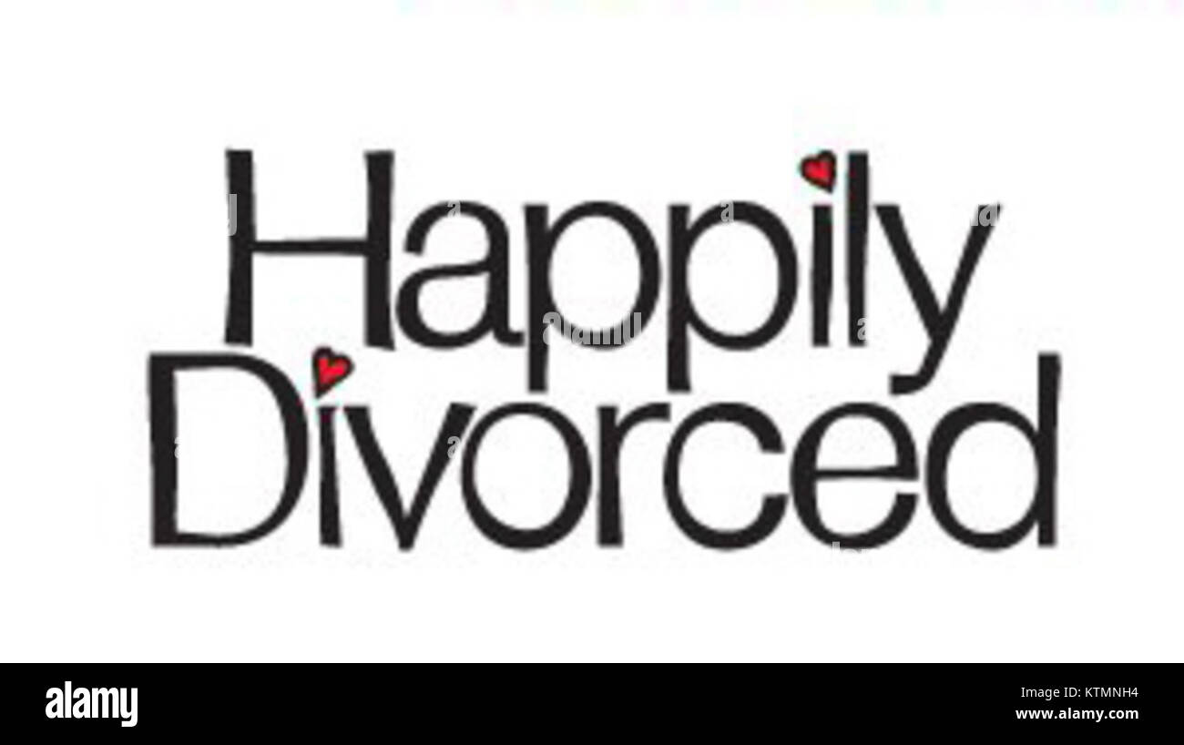 Happy Divorced ist eine Sitcom, in der eine Frau das Leben nach der Scheidung navigiert. Die Show verbindet Humor und emotionale Themen, während die Hauptfigur lernt, sich an ihre neuen Umstände anzupassen. Stockfoto