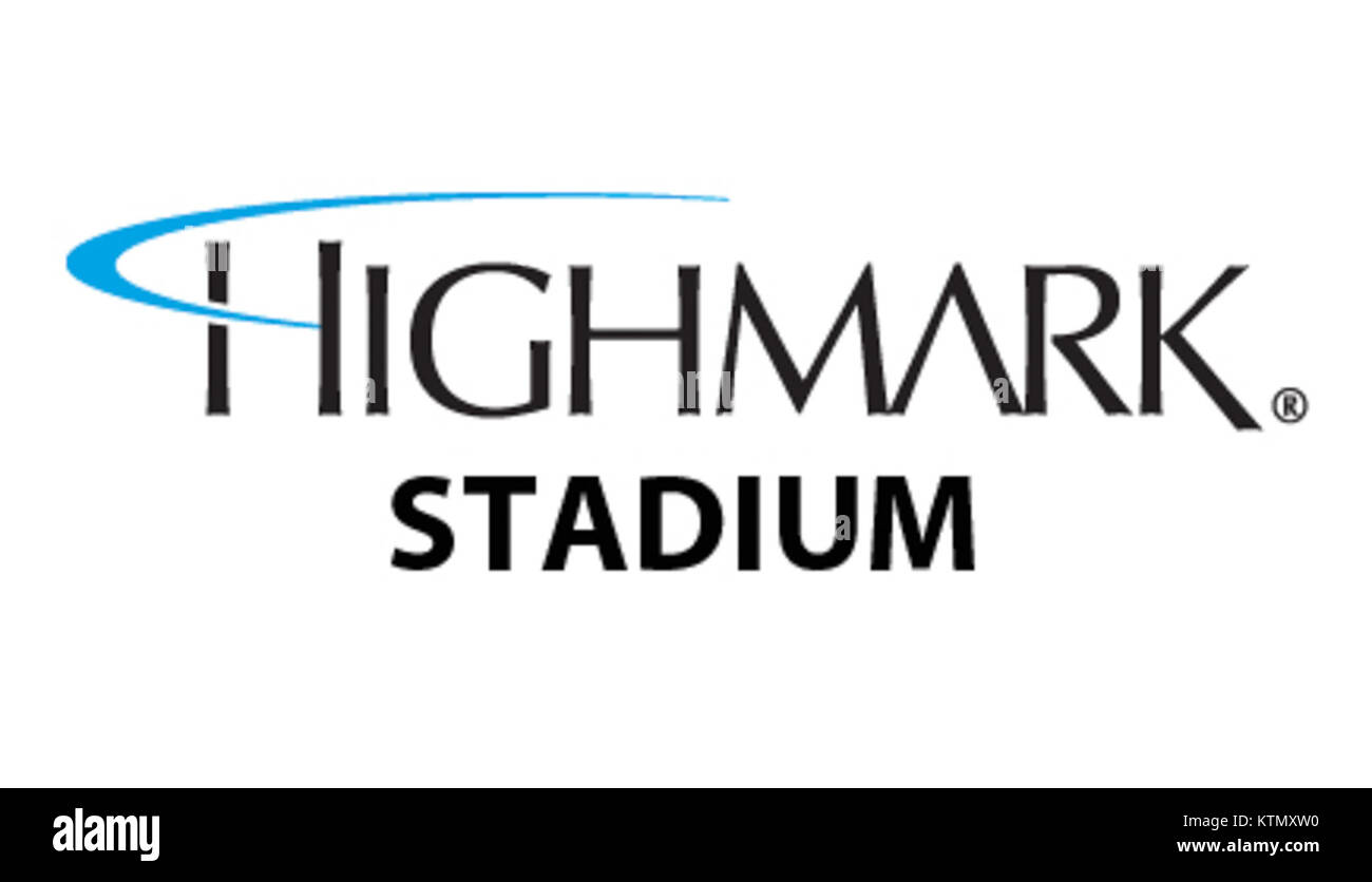 Highmark Stadion Logo Stockfoto