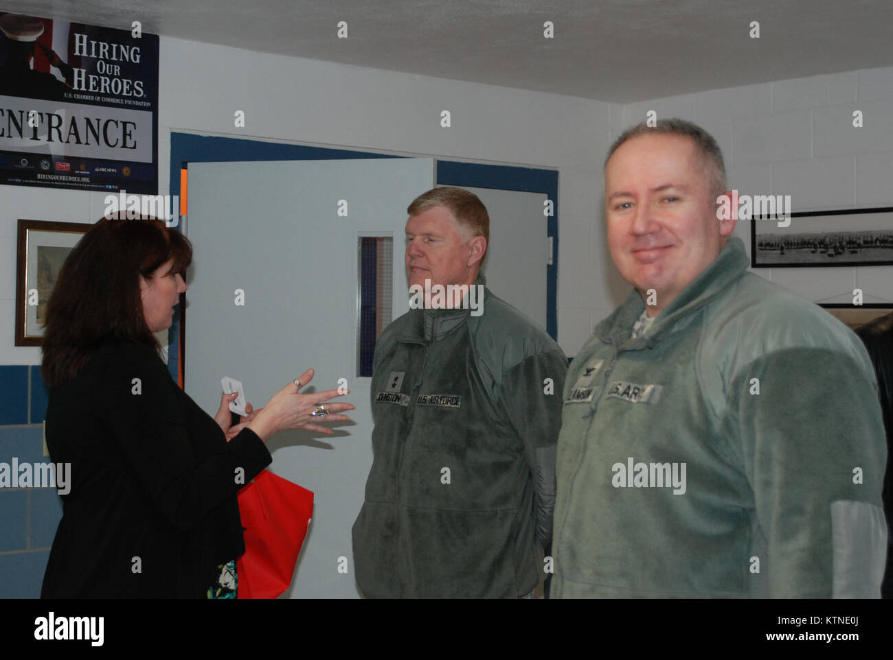 U.S. Army National Guard Personal täglichen Pflichten und Leben. Arbeit