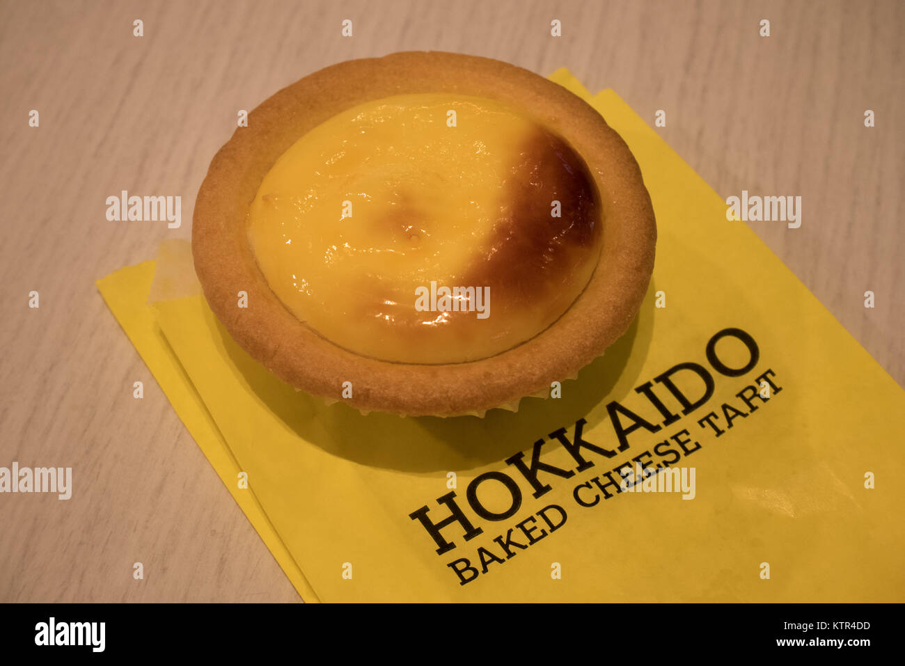 Hokkaido Käse torte Stockfoto