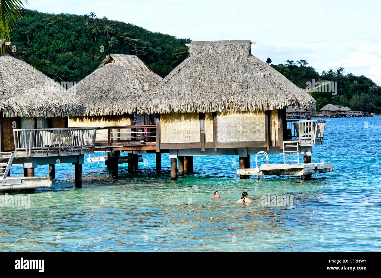 Bora Bora, Französisch-Polynesien Stockfoto