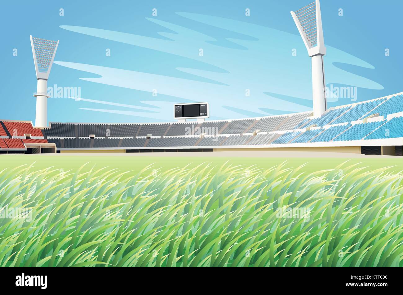 Stadion arena sportzentrum leer kaufen Alamy