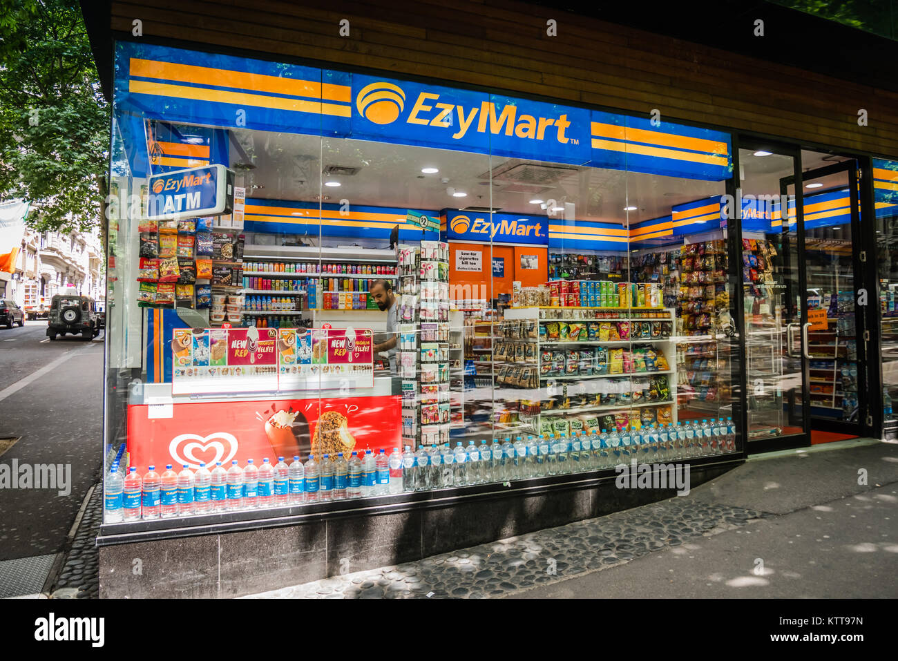 Ezymart Convenience Store in Australien Stockfoto