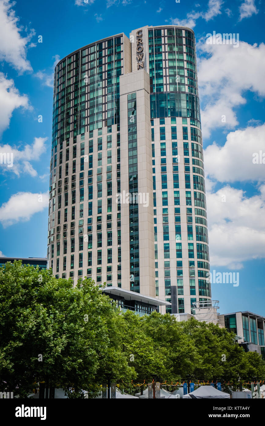 Modernes Bürogebäude in Melbourne Stockfoto