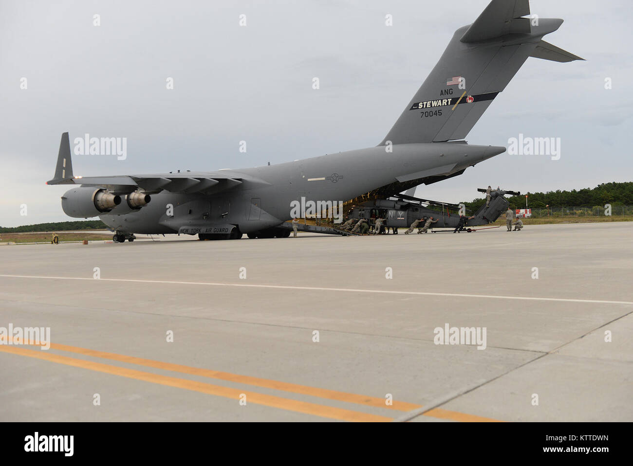 (U.S. Air National Gurad Foto von Master Sgt. Cheran A. Cambridge) Stockfoto