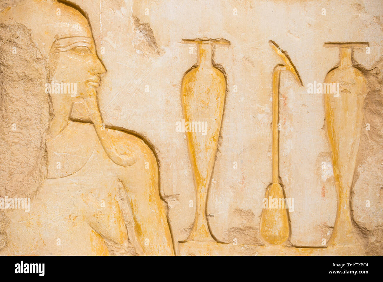 Tempel der Hatschepsut, Weltkulturerbe der UNESCO, West Bank, Luxor, Ägypten, Nordafrika, Afrika Stockfoto
