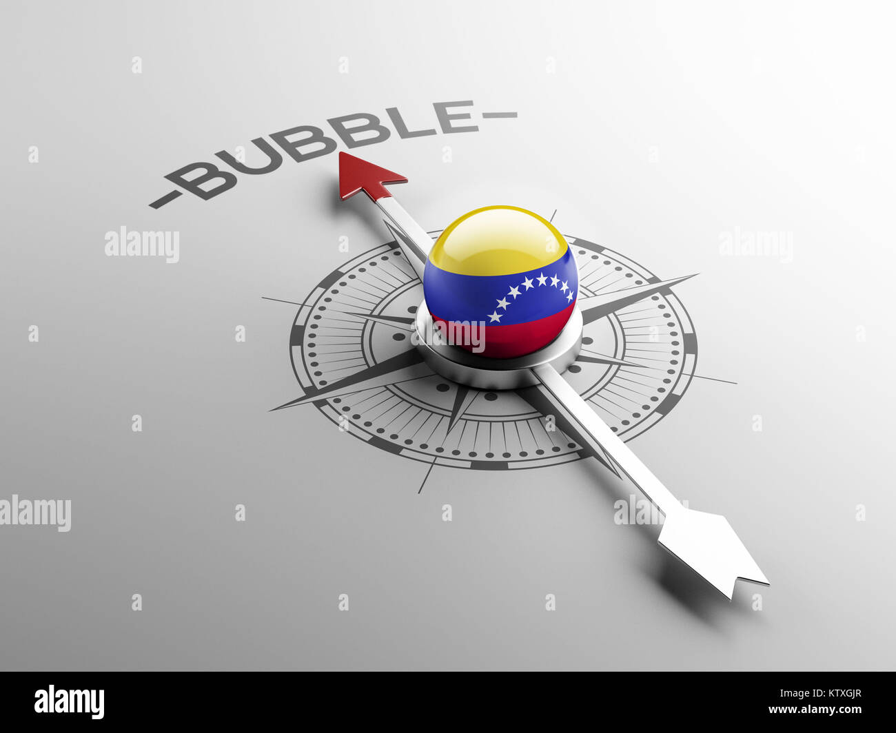 Venezuela hochauflösende Kuppel Konzept Stockfoto