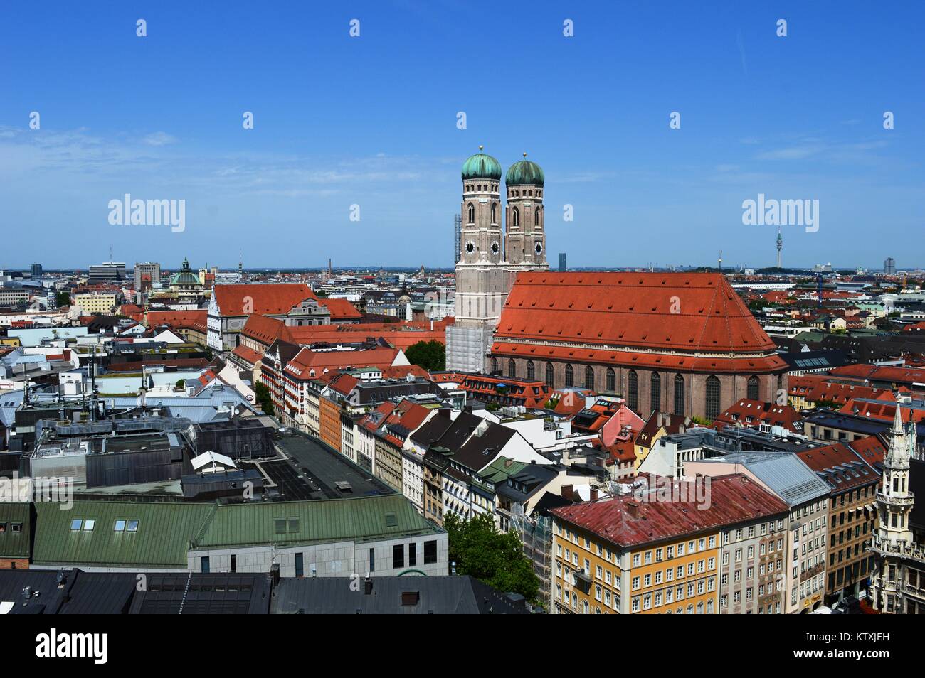 Landschaft von München Stockfoto