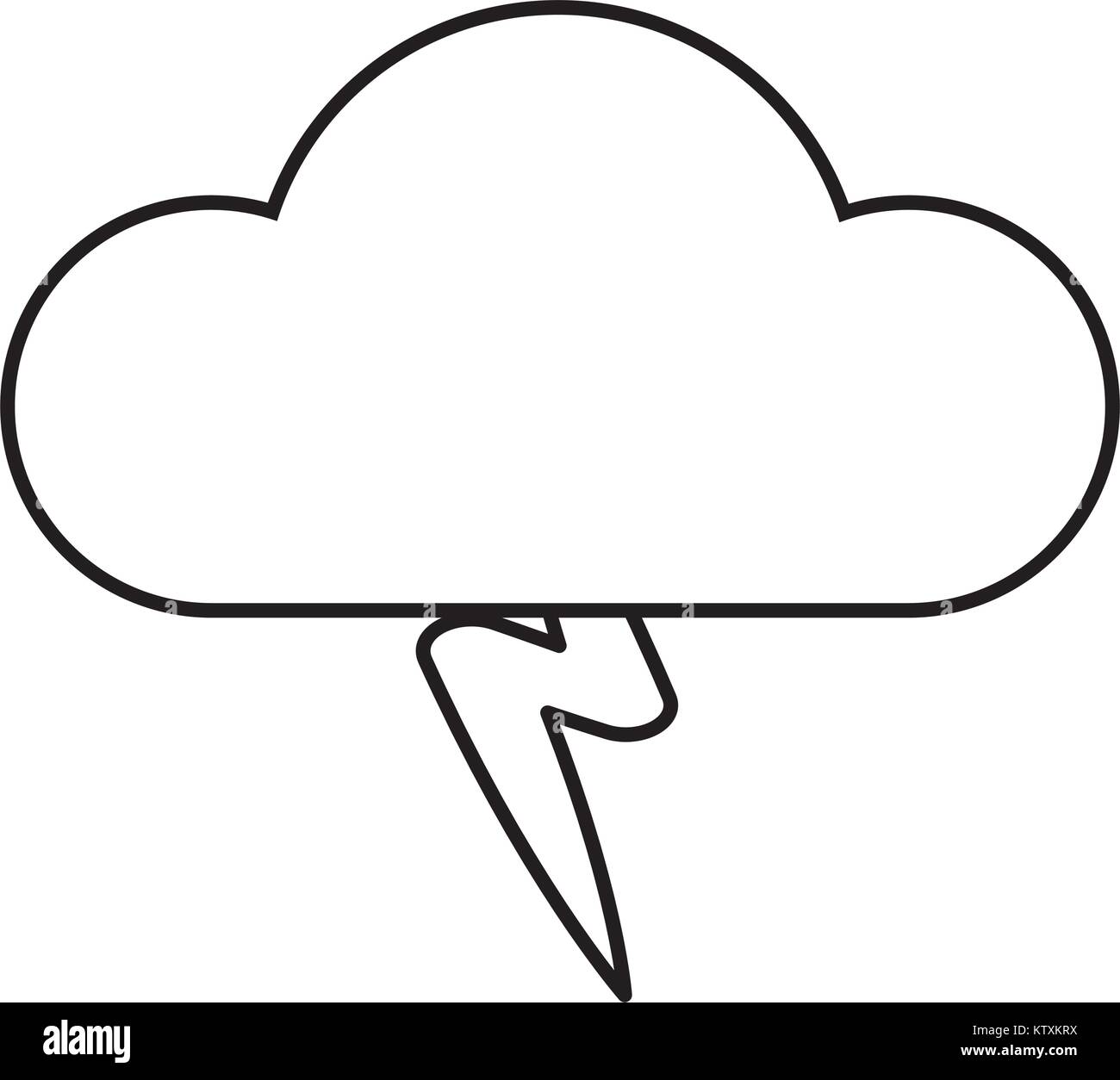 Mit regen Symbol Cloud Stock-Vektorgrafik - Alamy