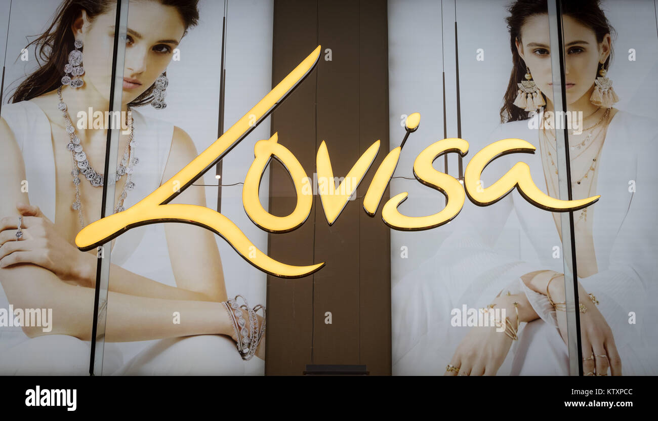Lovisa Clothing Store in Großbritannien Stockfoto