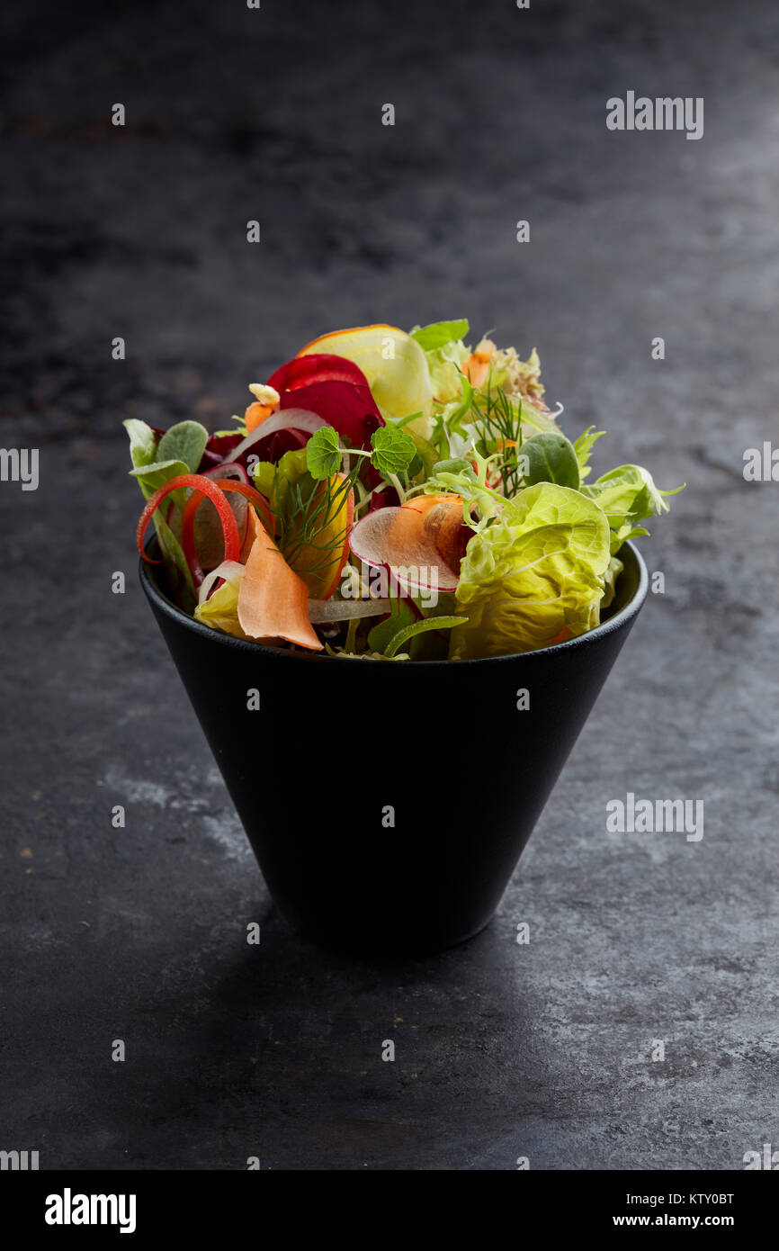 Gemischter Salat Stockfoto