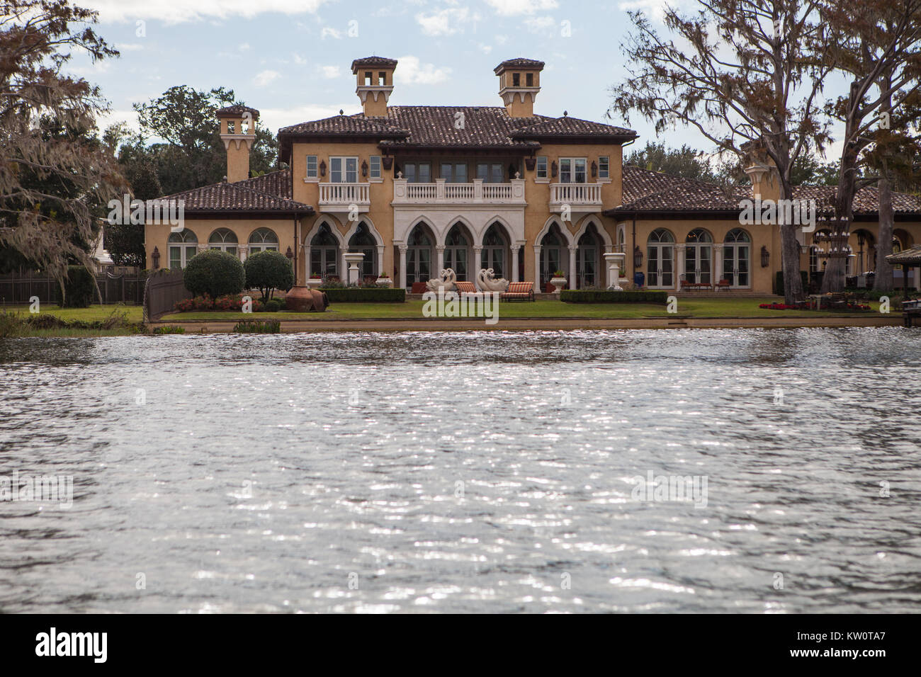 Winter Park Bootstour machen, Winter Park, Florida Stockfoto