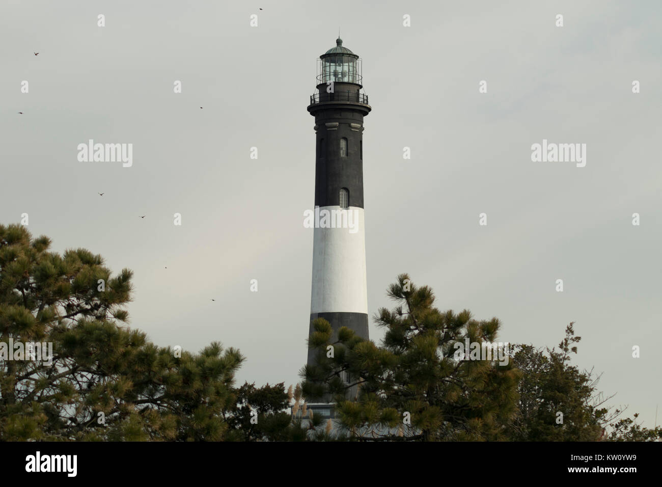 Fire Island Lighthouse auf Fire Island (Long Island). New York  Stockfotografie - Alamy