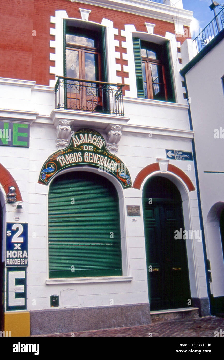 Buenos Aires, Argentinien. Der Boca Bezirk Stockfoto