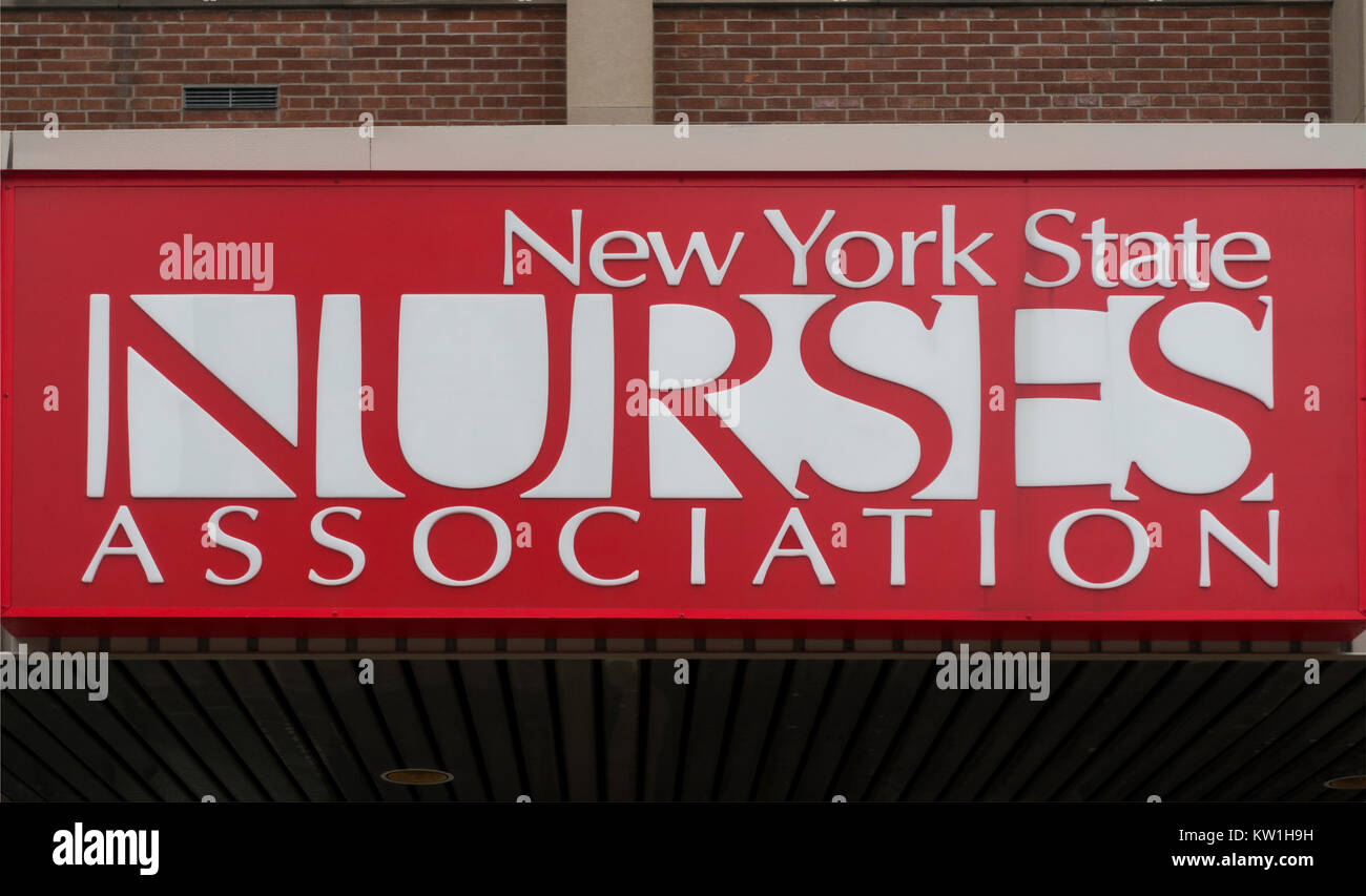 NY State Nurses Association Albany NY Stockfoto