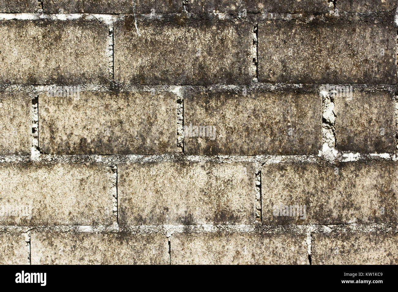 Alten grunge konkrete Textur Hintergrund. Abstrakte verschmutzt Betonmauer outdoor. Stockfoto