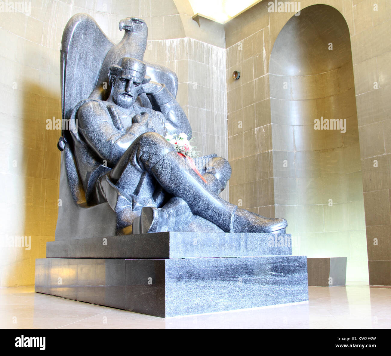 Denkmal im Mausoleum von König Negush, Montenegro Stockfoto