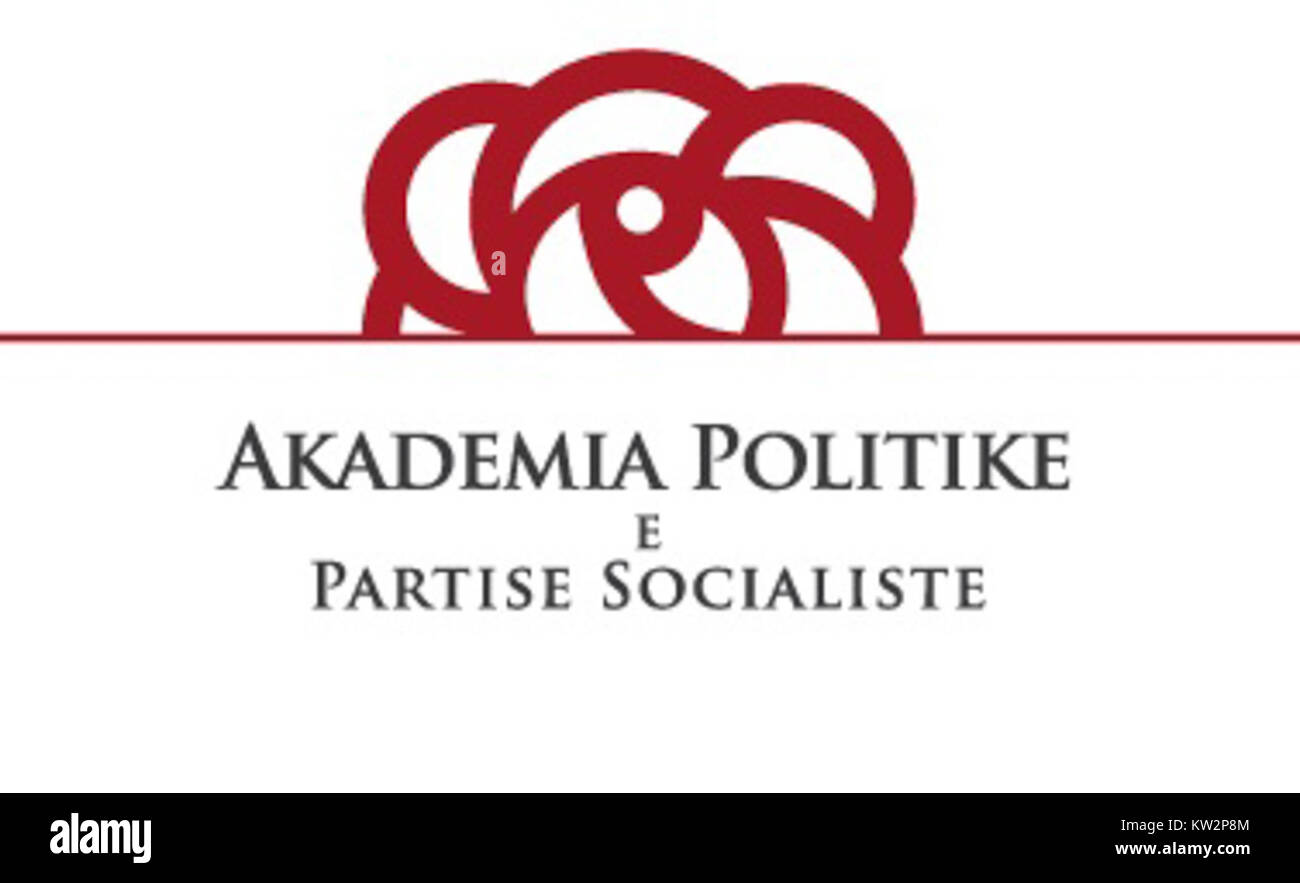 Logo Akademia Politike Stockfoto