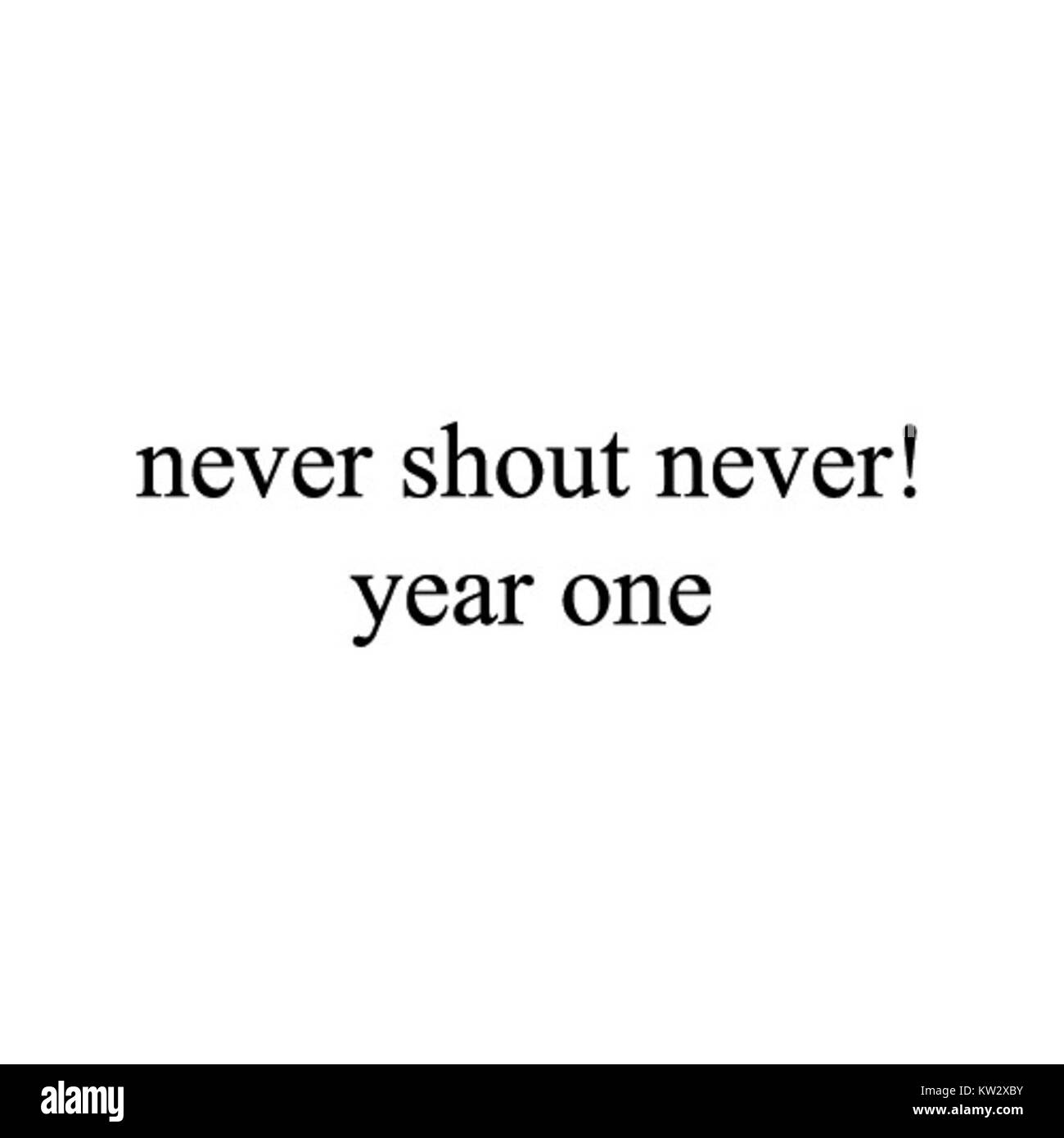Year One ist ein 2008 erschienenes Album der US-amerikanischen Band Never Shout Never. Das Album enthält eine Mischung aus Folk-Pop und akustischen Melodien, die den Aufstieg der Band in der Indie-Musikszene markieren. Stockfoto