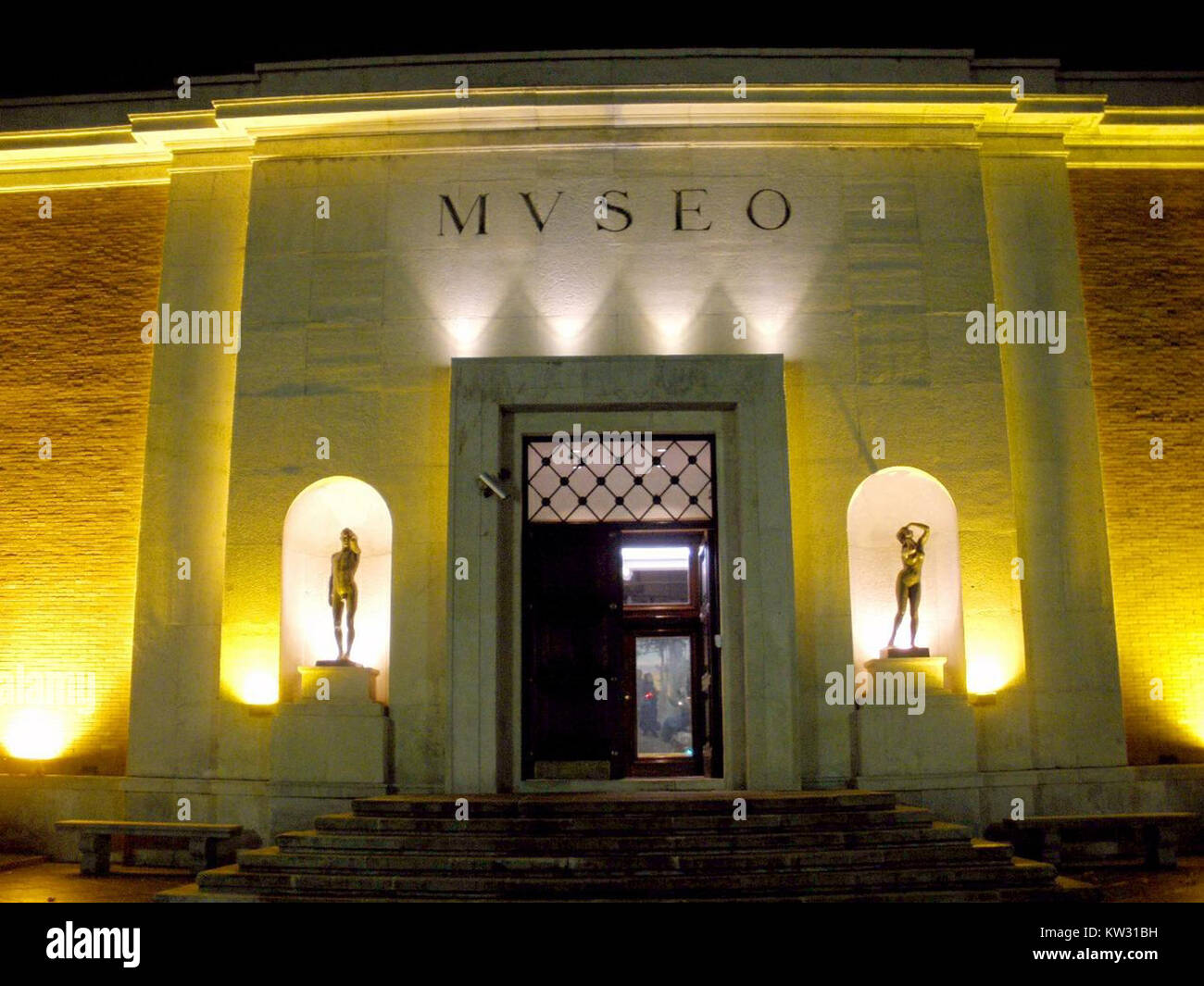 Das Bilbao Museum der Schönen Künste (Museo de Bellas Artes) ist eine der bedeutendsten kulturellen Einrichtungen Spaniens. Es beherbergt eine große Sammlung europäischer und spanischer Kunst, darunter Werke vom Mittelalter bis zur zeitgenössischen Kunst. Stockfoto