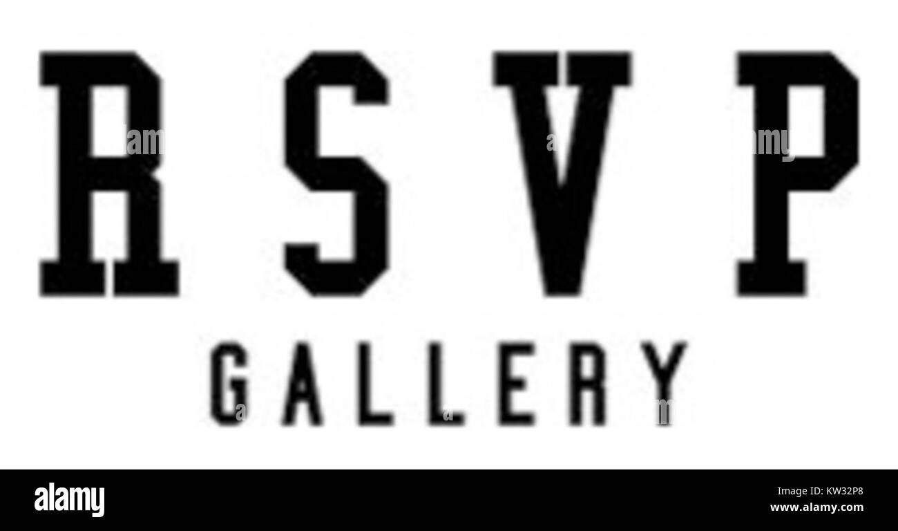 RSVPbrand bezieht sich auf eine Marke oder ein Label mit potenzieller Relevanz für Mode oder Marketing, deren spezifische Details zusätzlichen Kontext erfordern. Stockfoto