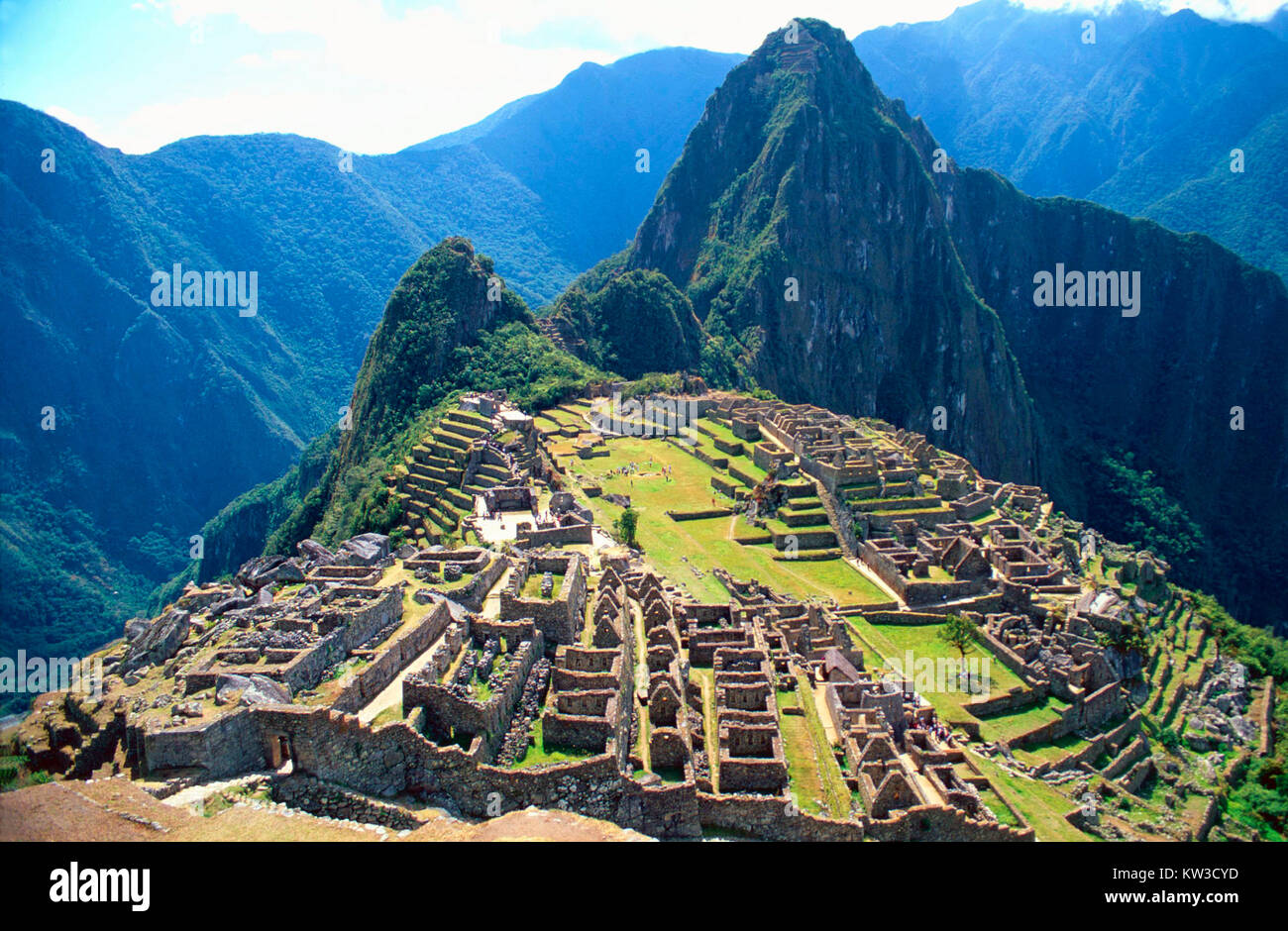 Machu Picchu.Peru Stockfoto