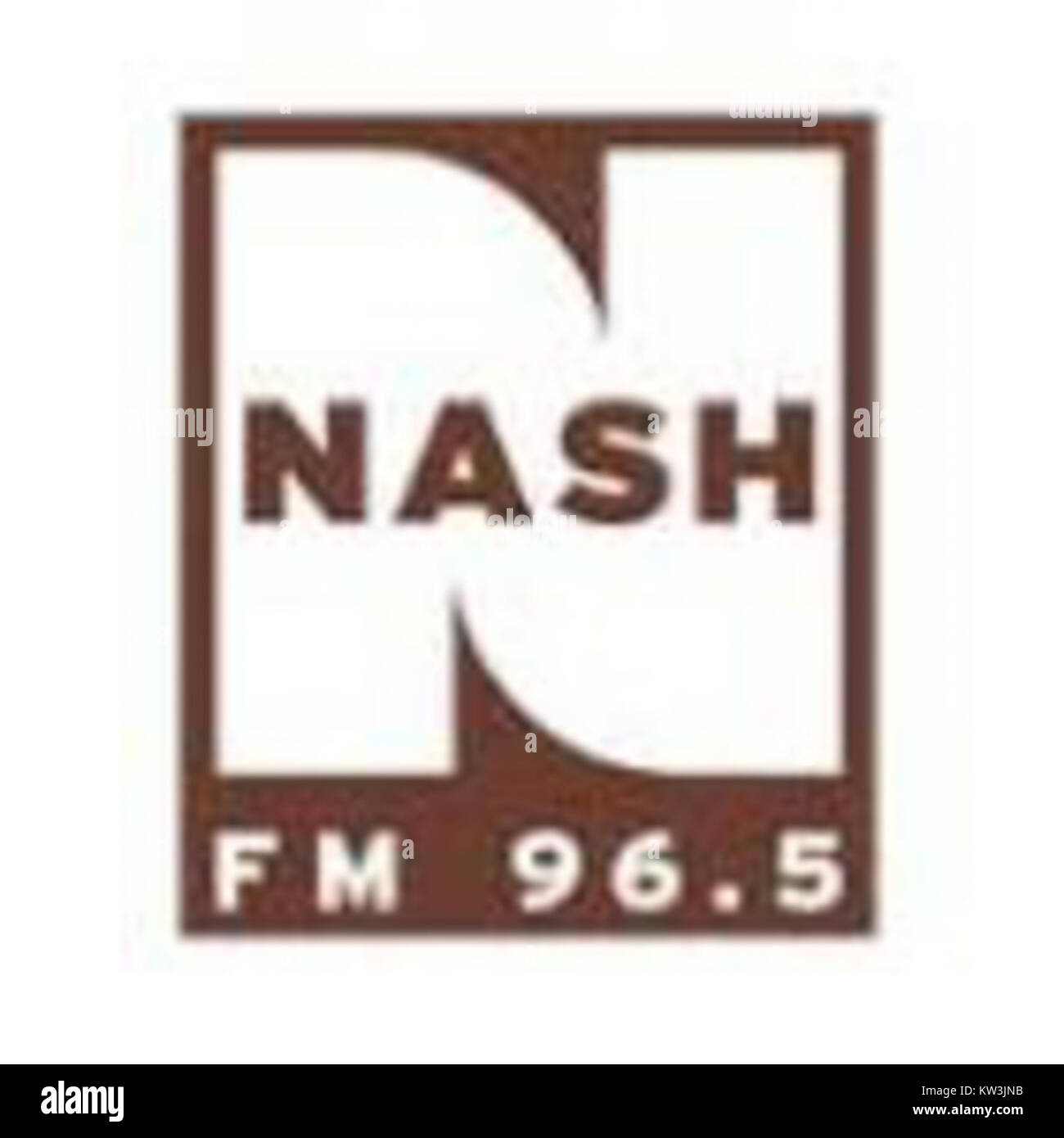 Nash FM 96,5 2013 Logo Stockfoto