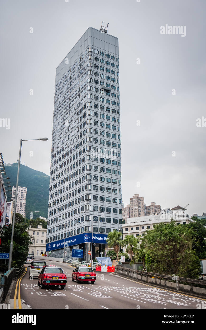 Hong Kong lgt private Bank Gebäude Stockfoto