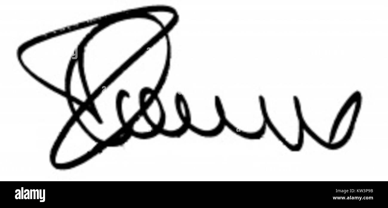 Die Signatura de Francisco Camps beziehen sich auf eine Unterschrift oder ein Dokument, das sich auf Francisco Camps bezieht, einen spanischen Politiker. Seine Unterschrift steht für seine Rolle in der spanischen Politik und Regierungsführung. Stockfoto