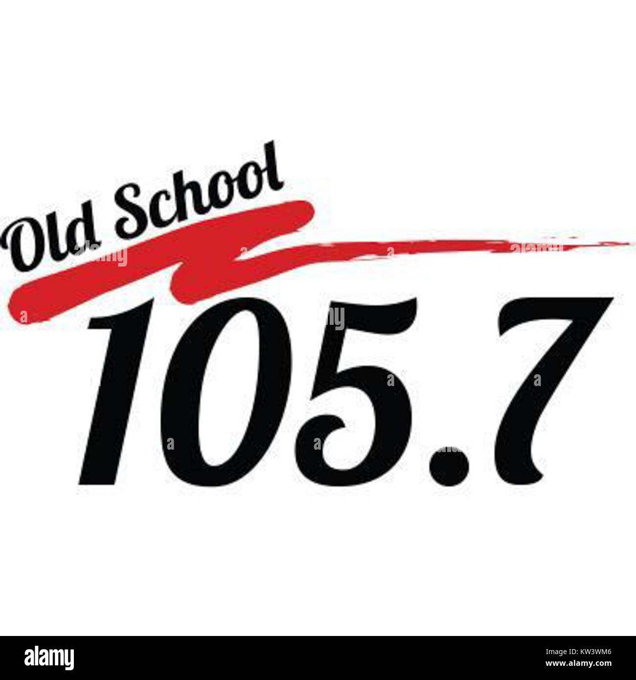 Old School 105,7 ist ein Radiosender, der für klassische Hits bekannt ist und als nostalgische Musikquelle für Hörer dient, die sich für Vintage-Tracks und Retro-Kultur interessieren. Stockfoto