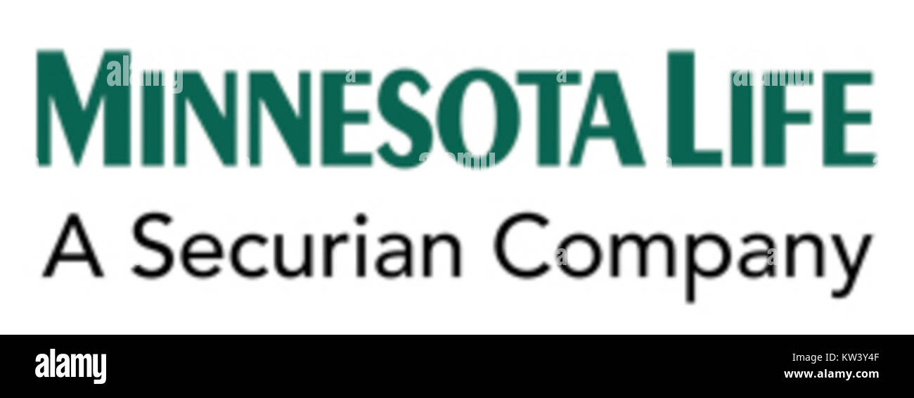 Minnesota Life ist eine Lebensversicherungsgesellschaft mit Sitz in den Vereinigten Staaten. Bekannt für verschiedene Finanz- und Versicherungsdienstleistungen, ist es Teil der Finanzlandschaft von Minnesota und hat eine Geschichte in der Lebensversicherungsbranche. Stockfoto