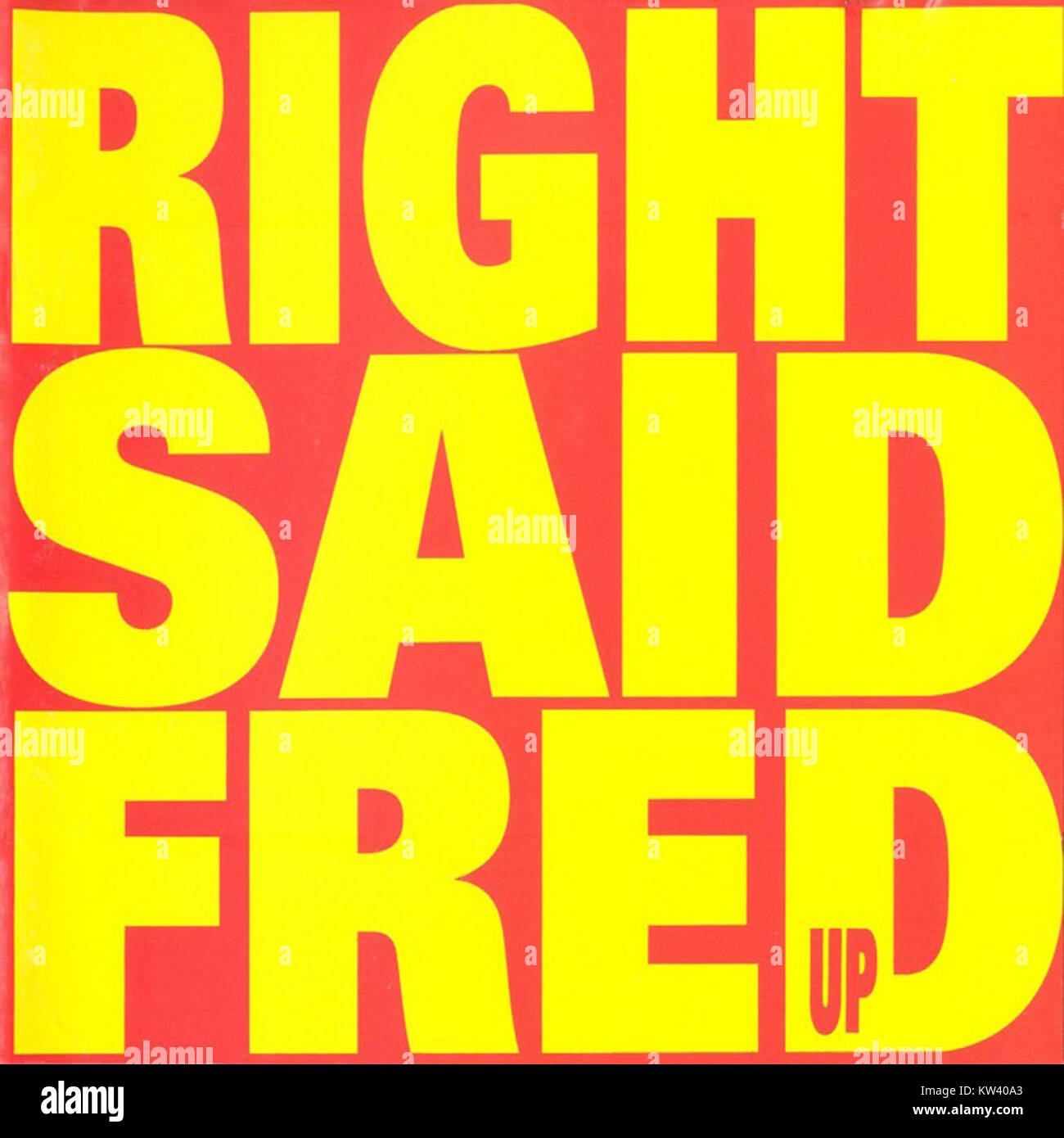„Up Frontal“ von Right Said Fred ist ein Musikalbum, das den unverkennbaren Sound des britischen Pop-Duos mit eingängigen Rhythmen und verspielten Texten vereint. Das Album setzt seinen Erfolg aus früheren Hits fort und beschäftigt sich mit Themen wie Liebe, Beziehungen und Spaß. Stockfoto