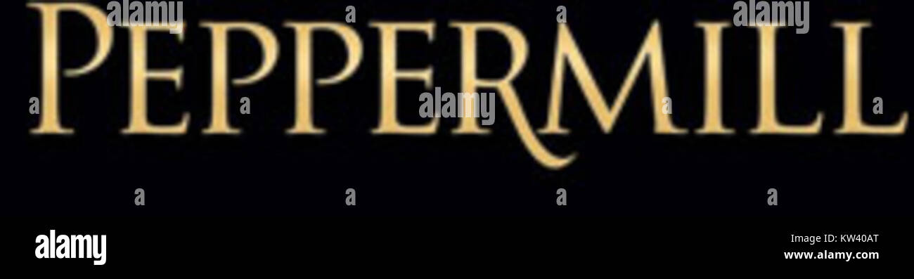 Das Peppermill Reno ist ein renommiertes Hotel und Casino in Reno, Nevada, das für sein ikonisches Logo bekannt ist. Das alte Logo repräsentiert das historische Branding des Hotels in der Gastgewerbe. Stockfoto