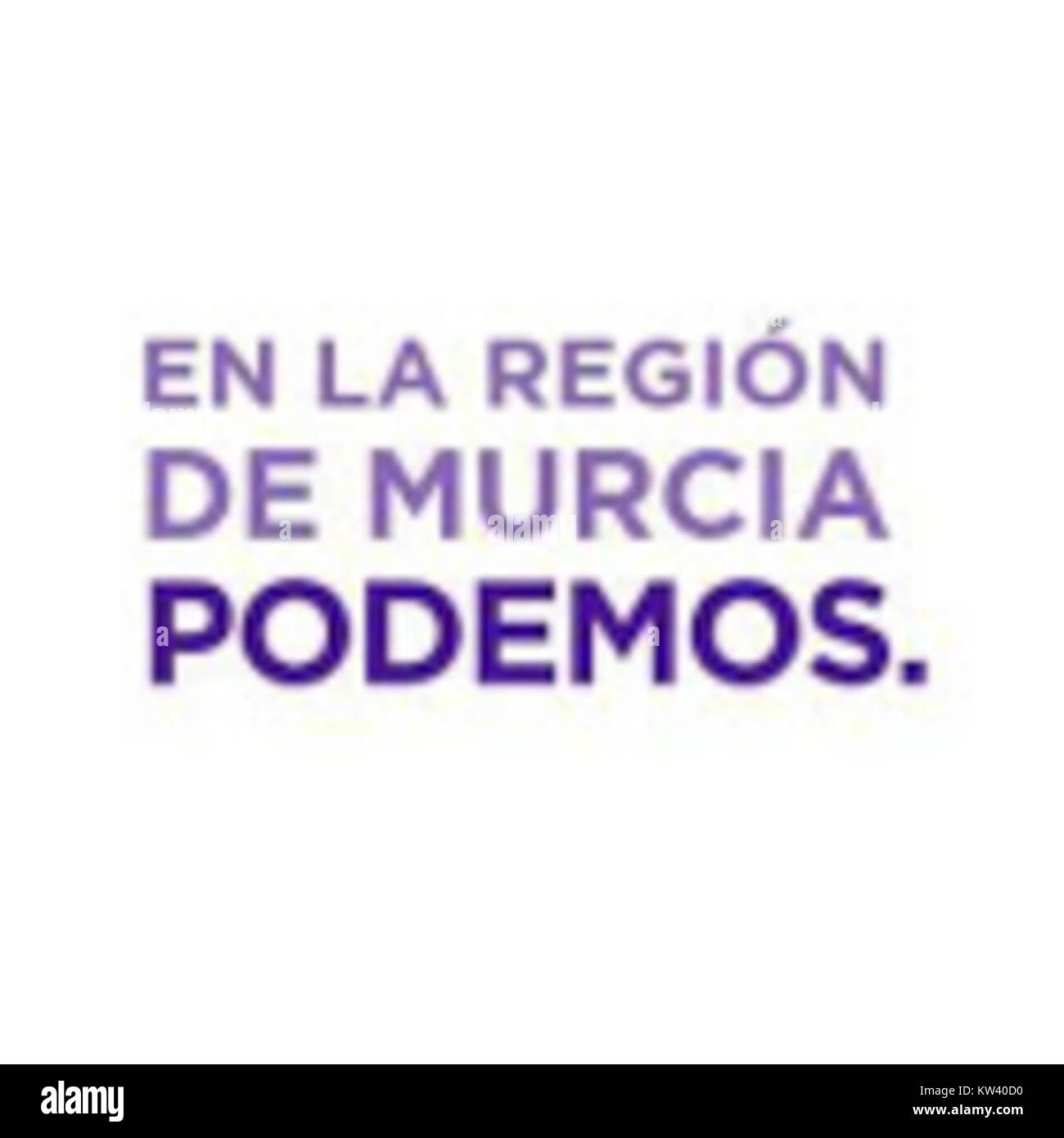 Podemos RM2 bezieht sich auf eine bestimmte Entität, die möglicherweise mit einem politischen, kulturellen oder historischen Aspekt in Verbindung steht. Für den weiteren Kontext sind weitere Details erforderlich. Stockfoto