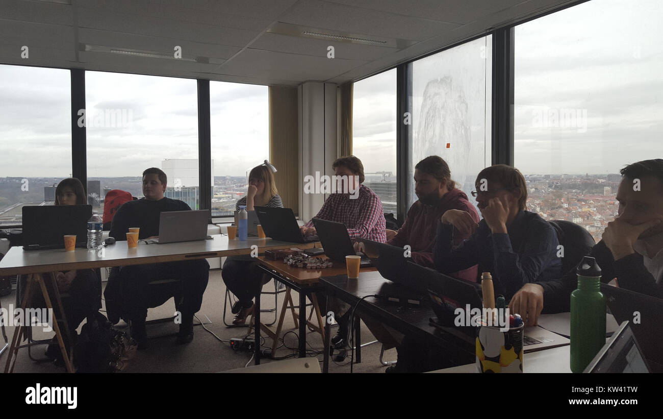 Big Fat Treffen in Brüssel 2015 Tag 1 (2) Stockfoto