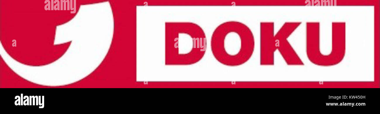 Das Kabel eins doku Logo von 2016 repräsentiert einen deutschen Fernsehsender, der sich auf Dokumentarfilme spezialisiert hat. Es ist Teil des Kabel eins Netzwerks und konzentriert sich auf Bildungsinhalte zu Geschichte, Kultur und Geschichten aus der realen Welt. Stockfoto