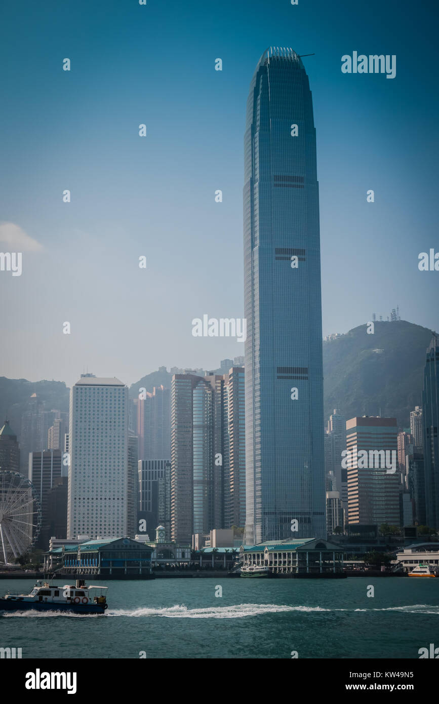 Hong Kong International Commerce Center Stockfoto