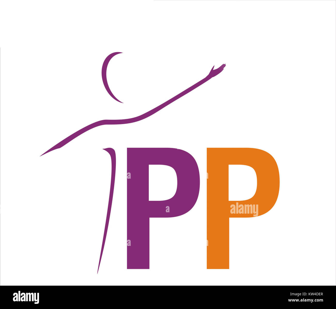 Das Logo der Parti Populaire PersonenPartij repräsentiert eine politische Partei in Belgien, die sich mit gesellschaftlichen Fragen und Governance befasst. Das Logo ist ein Schlüsselelement der öffentlichen Identität und der politischen Botschaft der Partei. Stockfoto