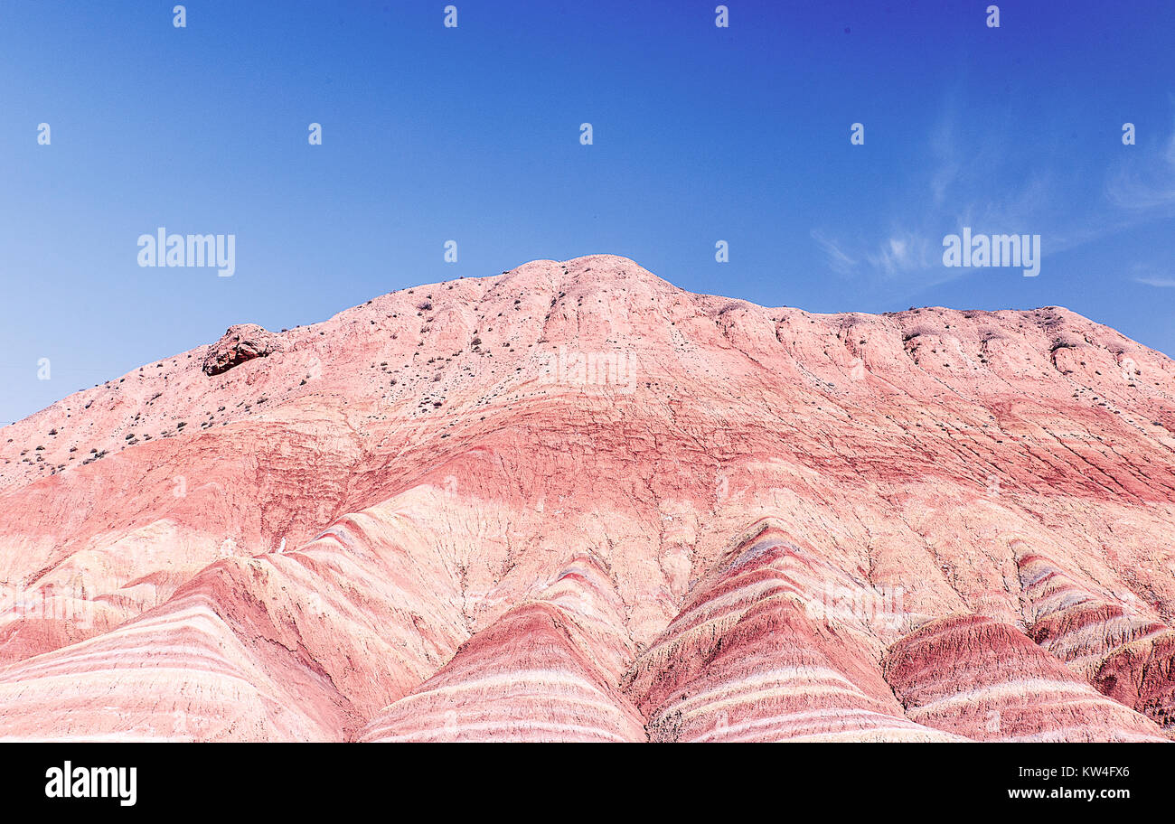 Zhangye geologischen Park IX - China Stockfoto