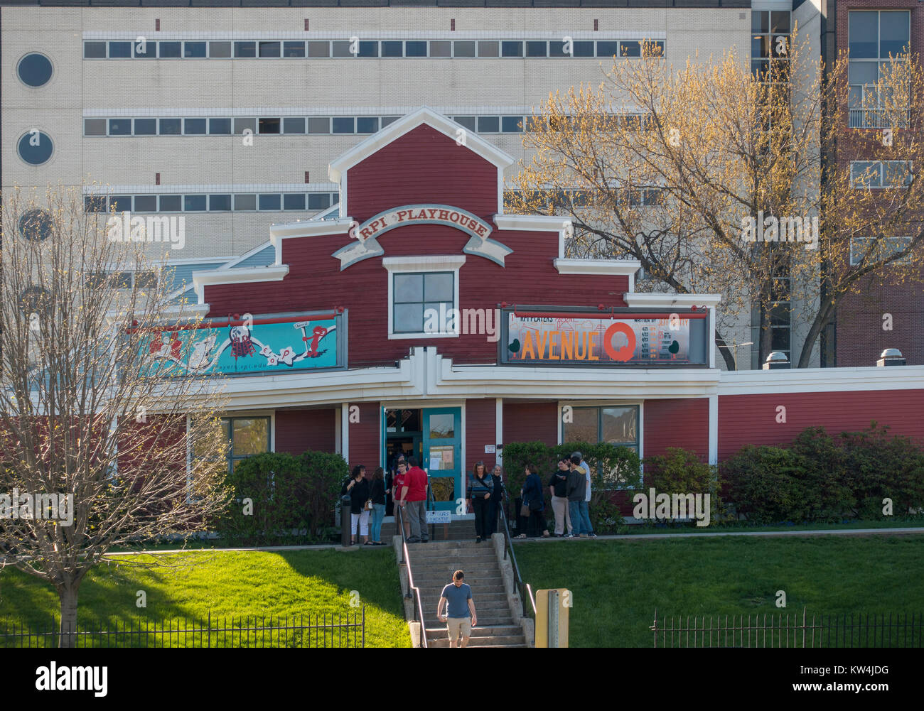 RPI Playhouse in Troy, NY Stockfoto