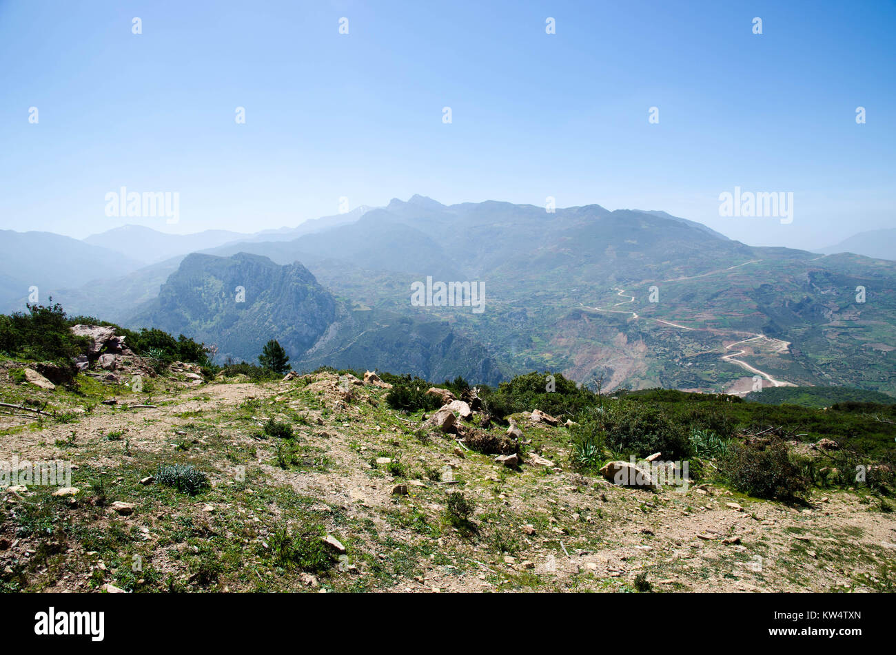 Rif-Gebirge, Marokko Stockfoto