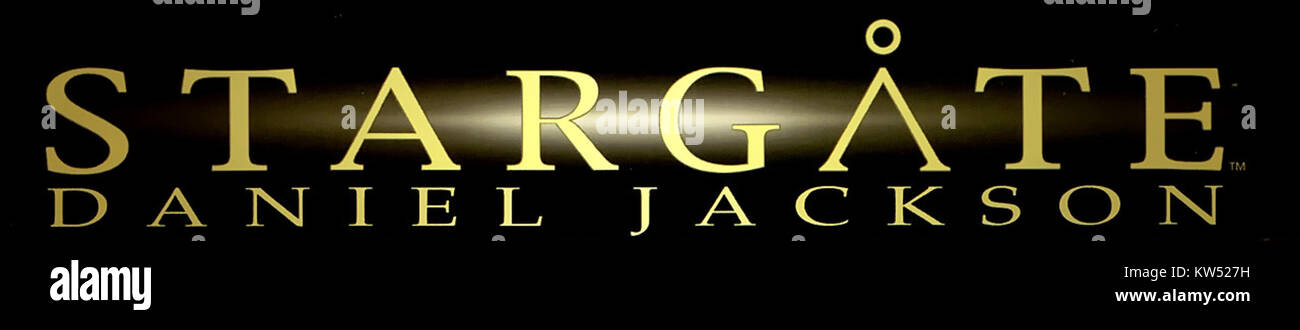 Daniel Jackson, eine Figur aus der populären Science-Fiction-Serie Stargate, ist in dieser Comic-Serie zu sehen und spiegelt seine Rolle in der Geschichte und seine kulturelle Wirkung in der Science-Fiction wider. Stockfoto