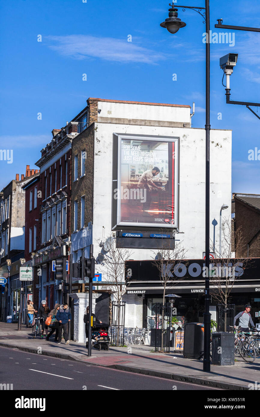 Stoke Newington Street, London, N16, England, UK. Stockfoto