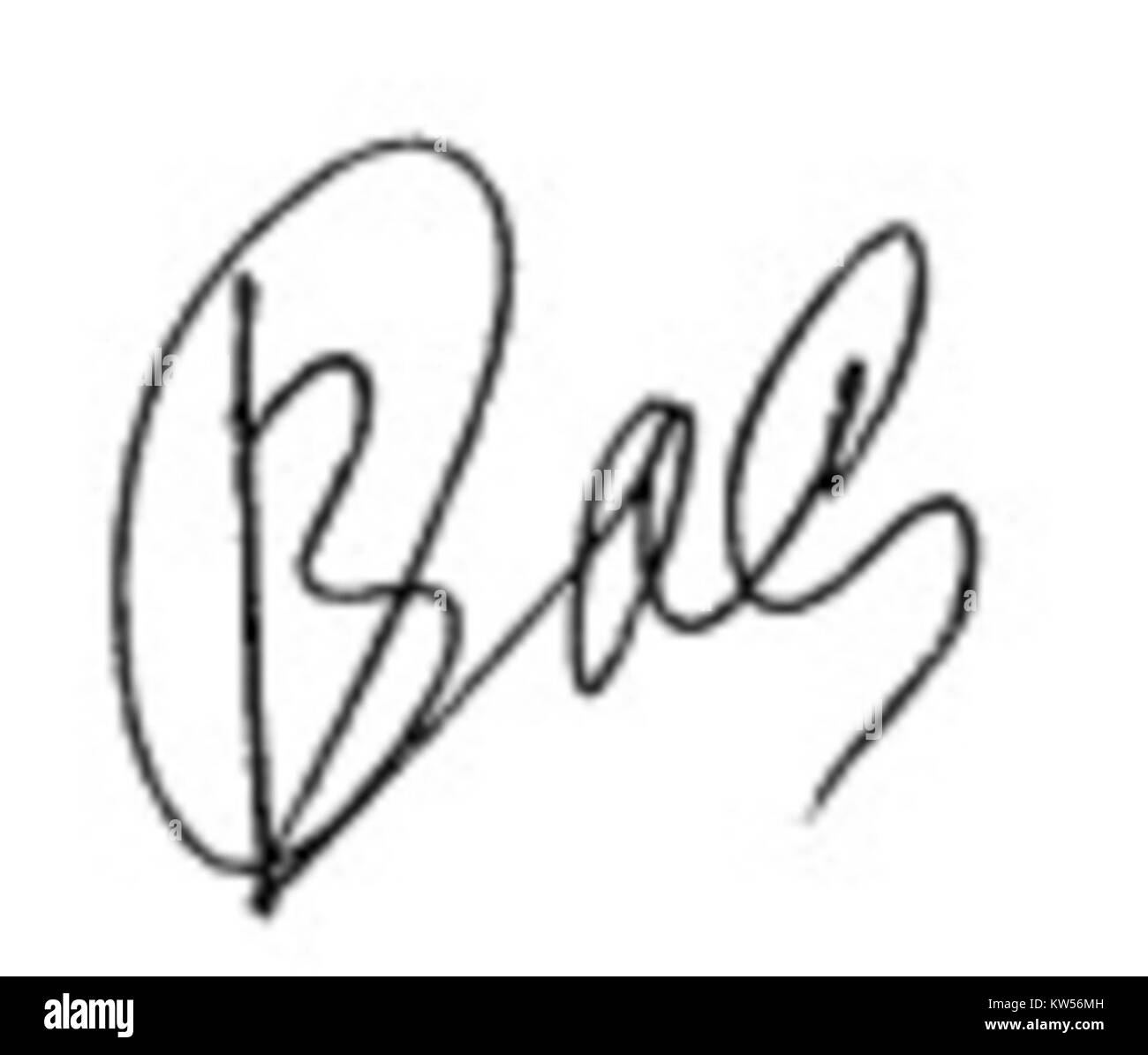 Dies ist eine Unterschrift von Olga Wasilyeva, einer russischen Politikerin, die in verschiedenen Regierungsfunktionen tätig war, unter anderem als Bildungsministerin. Die Unterschrift spiegelt ihre öffentliche Rolle und ihren politischen Einfluss wider. Stockfoto