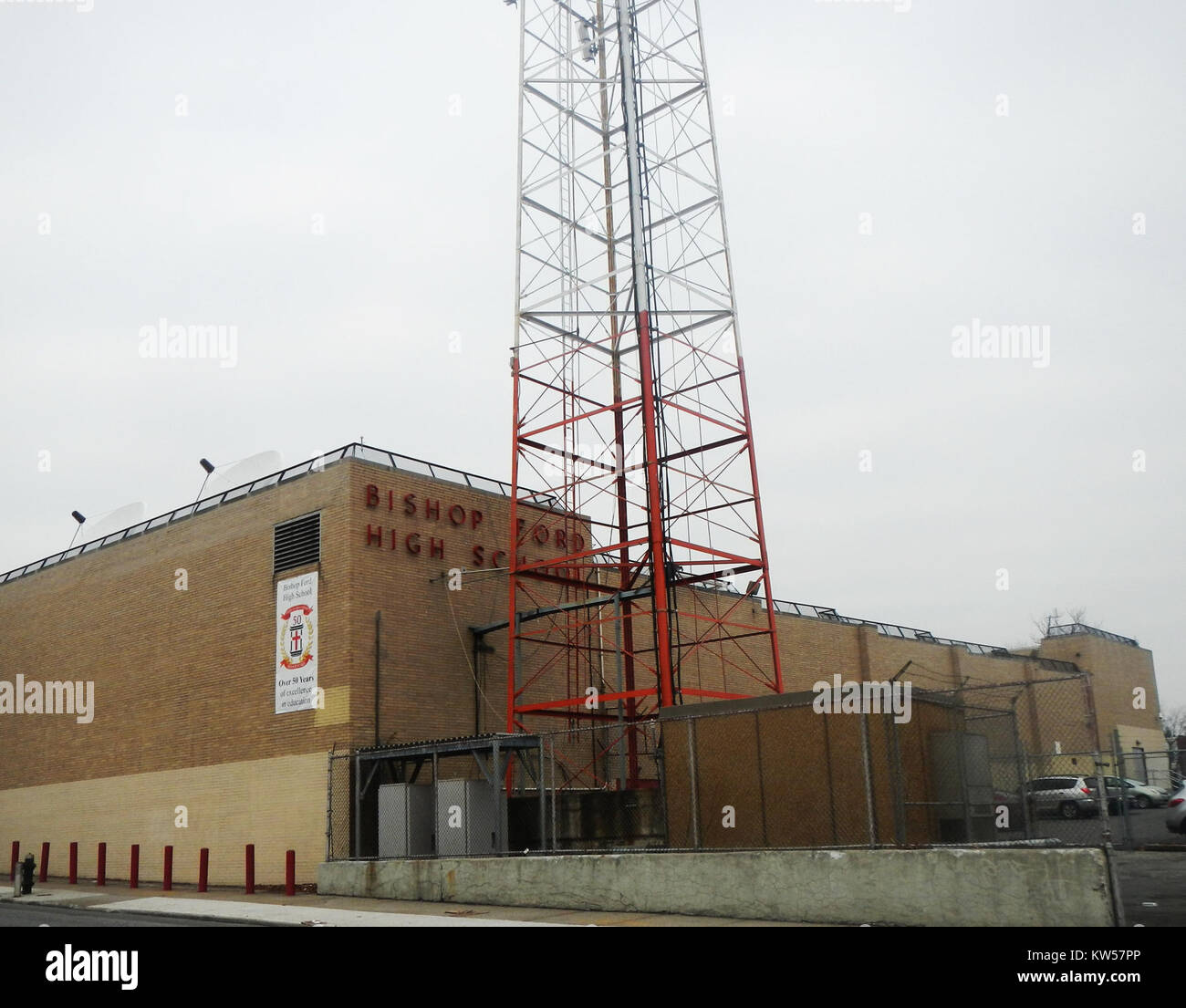 Bischof Ford CHS Tower Base jeh Stockfoto